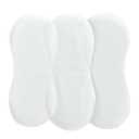 Changing Pad Liner, Fits in Peanut Shaped Changing Pads, Super Soft Peanut Changer Liners are Warm On a Baby's Back, Thicker Waterproof Pads are Machine Washable - 3 Pack