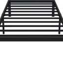 EMODA 14 Inch Twin Bed Frames No Box Spring Needed, Heavy Duty Metal Twin Platform Bed Frame, Noise Free, Easy Assembly, Black