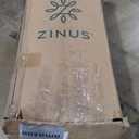 ZINUS 12 Inch King Green Tea Memory Foam Mattress [New Version], Fiberglass free, Medium Firm Feel, Zoned Pressure Relief, Certified Safe Foams & Fabric, Mattress in A Box (White)