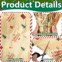 2 x Adnee 2 Roll 10 Yard Floral Foil Plant Pot Covers, Matte Texture Christmas Plant Pot Foil with Patterns, Golden Floral Pot Wrapping Paper for Christmas Home Flower Pot DIY decor