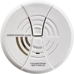 FIRST ALERT Carbon Monoxide Alarm | BRK CO250 Battery Operated Carbon Monoxide Detector With 9-Volt Battery & Two Silence Features (1-Pack)