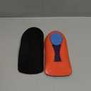 Heel Cup [Poron - Made in USA] Plantar Fasciitis Inserts for Men Women Heel Insoles for Heel Pain and Heel Spurs, Bone Spur, Flat Feet, Shock Absorption (Black, Women 12-14 / Men 10-14.5)