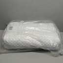 MINUPWELL 6.5" Knee Pillow for Side Sleepers  100% Shredded Memory Foam Leg Pillow for Side Sleeping  Between Leg & Under Hip Pillow  Relieving Leg, Back, and Knee Pain  High Supportive