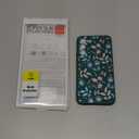 for Samsung Galaxy S22 Case, Case for S22 Galaxy Liquid Silicone Soft Slim Fashion Design Flower Phone Protective Phone Cover 6.1"-Leaf Green