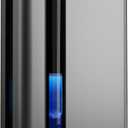 95oz Dehumidifiers for Home, 800 sq ft Dehumidifier Reusable Filter, Small Dehumidifier with Drain Hose, Dehumidifiers for Bedroom Bathroom Basements Closet RV (01Space Grey)