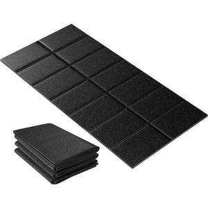 Walking Pad Mat for Carpet, Treamill Mat for Hardwood Floors, High Density, 1/4 Thickness, Folable, Floor Protection for Bike, Elliptical, Treadmill