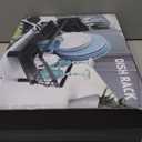 MOUKABAL Dish Drying Rack, Dish Rack, Large Dish Racks for Kitchen Counter, Drying Rack Kitchen with Removable Utensil Holder, Drainboard 16.9" x 12.9" x 5.9"(White)