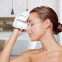 Avalon Towels Cotton Washcloths  (Pack of 60) Size 12x12 Inches, 100% Ring Spun Cotton, Soft & Absorbent Face Towels, Gym Towels, Hotel and Spa Quality, Reusable Fingertip Towels (White)