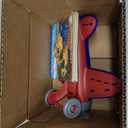 Green Toys Airplane & Board Book (Blue/Red)