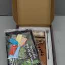 Kalimba 17 Key Thumb Piano, Portable Mahogany Mbira Finger Piano with Instruction, Carrying Bag, Tune Hammer, Holiday Gift for Kids, Light Brown - Musical Instruments for Kids