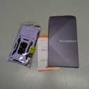 DEERLAMN Case for Samsung Galaxy S26+ Plus 6.7-Inch with Slide Camera Cover+Screen Protector(1 Pack), Rotated Ring Kickstand Military Grade Shockproof Protective Cover-Light Purple