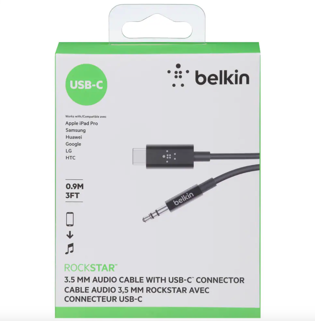 Belkin USB-C Cord Black, 1 ct - Kroger