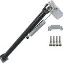 Universal 14" KICKSTAND Motorcycle Clamp On Side Kick Stand Dirtbike HEAVY DUTY FOR CR125 CR250 CR500 KX125 KX250 KX500