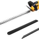 MaxMore Cordless Hedge Trimmer, Compatible with DeWALT 20V Max Battery (Tool Only) Electric Brushless Hedge Shear with 22-Inch Blade & 1500RPM Speed & Safety Lock, Lightweight & Handheld for Lawn Yard