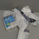 120 Counts 1.6 Gallon Mini Drawstring Trash Bags, Small Garbage Bags by KSSKSS, Code a fit 4.5-8 Liter, 1.2-2 Gal, White Trash Bin Liners for Home Office Kitchen Bathroom Bedroom