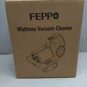 FEPPO Mattress Vacuum Cleaner, 16Kpa Bed Vacuum Cleaner with 253.7nm UV-C Light, 140F Heat, HEPA Filter & Ultrasonic, Versatile Handheld Vacuums for Bed, Sofa, Couch, Crib(Corded, 500W)