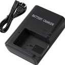 LC-E12 Charger for LP-E12 LC-E12E Battery Compatible with Canon EOS M100 M50 M10 M2 M Rebel SL1 100D PowerShot SX70 HS Kiss M Kiss X7 Cameras