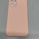 DEENAKIN Magnetic for iPhone 12 Pro Max Case Silicone with Screen Protector - [Compatible with MagSafe] - Enhanced Camera Cover - Slim Fit Protective Phone Case 6.7" for Women Girls - Baby Pink
