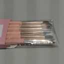 Eye Makeup Brush Set, 6 Pcs Professional Blending Eyeshadow Makeup Brushes for Concealer Eyebrows Eyeliner, Soft Hairs & Wood Handle