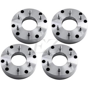 EZAccessory 4 Wheel Adapters 8x6.5 to 6x5.5 Fits Early Ford Chevy Dodge Hub & Mount 6 Lug Chevy Toyota Wheels