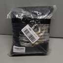 1010ft Black Tulle Backdrop Curtain with Lights String for Parties, Sheer Photo Backdrop Curtains for Wedding Party Photography Background (10ftx10ft)