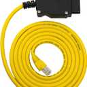 OHP ENET Bimmercode OBD2 Cable for BMW F- Series Coding | E SYS ISTA+ ICOM Bootmod3 Bimmerlink OBD | Heavy Duty Cable