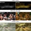 KastKing IllumiLens Night Vision Glasses, Night Driving Glasses for Men Women, Reduce Glare and Enhance Vision