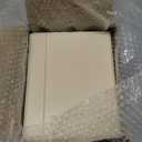 GUOER Jewelry Box for Women Girl Wife 3 Layers Large PU Leather Jewelry Organizer Storage Case with Two drawers Display for Earrings Bracelets Rings Watches (Apricot)