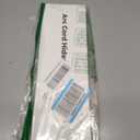 Delamu 42.5'' TV Cord Hider Kit, Wall Mounted Cable Cover Hides 2-3 Wires, Paintable Cord Management Cover for Home Decoration, 1.57'' W X 0.59'' H, White (Large)