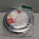 4-Piece Drip Pans Set - Compatible with GE Stoves - Chrome Finish Electric Stove Burner Drip Pans - 2 x 6inch, 2 x 8inch Stove Drip Pans - GE Stove Drip