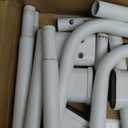 Outdoor Dog Cot Bed Tool-Free Assembly - Elevated Raised Dog Bed for Medium Pets, 35x25 Inch