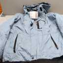 GEMYSE Men's Waterproof 3-in-1 Ski Snow Jacket Puffer Liner Insulated Winter Coat (Haze Blue)