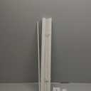 DEZ FURNISHINGS Cordless No Tools 1" Magnet Mini Blinds for Metal Doors, Room Darkening, 25" W x 72" H, White