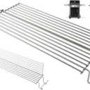 67027 Top Grill Warming Rack for Weber GS4 Spirit I & II 300 Series E310, E320, E330, EP310, S310, S320, S330 Grills (2013-2017), Raised Hanging Rack for Webber Spirit II GS4 Part, Stainless Steel
