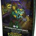 Magic: The Gathering Secrets of Strixhaven Commander Deck - Witherbloom Pestilence (100-Card Deck, Deck Box + Accessories)