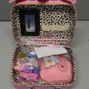 Kids Nail Polish Set for Girls, Nail Art Kit with Nail Dryer & DIY Nail Stickers, Nail Kit Toys for Girls with Non-Toxic Nail Polish, Age 3-12 Little Girl Gift Toys- Pink