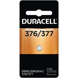 Duracell D377bpk08 1.5 Volt 377 Silver Oxide Battery (Pack of 3)