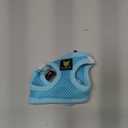 EcoBark Step in Dog Harness - Teacup Dog Harness for XXXS, XXS, XS and Small Dogs - Soft Mesh Puppy Harness - Toy Breed Mini Body Halter Vest - Reflective and Adjustable- 3XS (Baby Blue, XXXS) (XXXS- 2 to 3 lbs- Chest up to 10 in (Pack of 1))