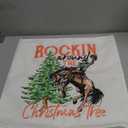 Western Christmas Decor - 18x18 Throw Pillow Covers for Bedroom & Sofa, Tree Decorations