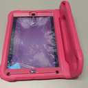 SUPLIK Kids Case for iPad 5th/6th Generation (9.7 inch, 2017/2018), iPad Air 1 & Air 2 & Pro 9.7 Case with Screen Protector, Durable Shockproof Kids Cover with Handle Stand, Pink