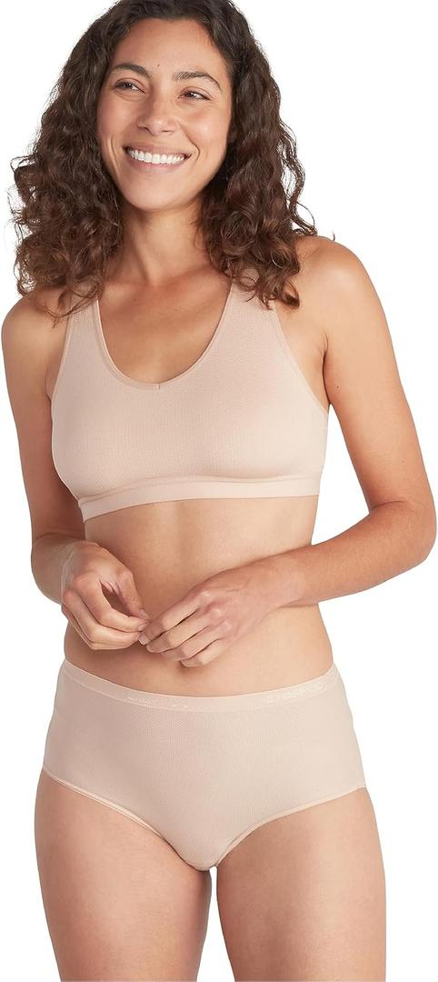 ExOfficio Women's Give-N-Go 2.0 Full Cut Brief - Breathable Durable Easy Care Travel Underwear (Beige, XXXL)