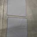 2 Pack Washing Machine Drip Pan, 27 x 27 Inch Washer Drain Pan, Prevent Water Leakage and Protect Floor, Non-Slip & Anti-Vibration Silicone Mat with Raised Edge, Multi-function Soft Foldable Waterproof Mat