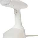 Amazon Basics Handheld Garment Steamer for Clothes, 1500W Turbo Extreme Steam, Travel Must Have with Dual Steam Modes, Auto Shut-off & Fabric Accessories, White