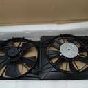 2Pcs Left & Right Radiator Cooling Fan Assembly Replacement for 2007-2009 CR-V HO3120102 HO3110116 19015RZAA01 38615RZAA01