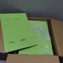 Green tea Corrugated Cardboard Airplane Boxes - Durable Shipping Packaging for Gift Wrapping, Invitations, Weddings & More! (L10xW8xH2.8 inch)