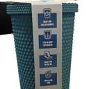 Manna Studded Tumbler 24 oz Teal Blue Reusable & Eco-Friendly