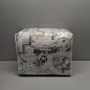 VK VKLIVING Entryway Washable Rug 2'x3' Small Boho Bathroom Throw Area Rug Non Slip Doormat Indoor Front Door Machine Washable Carpet for Bathroom Kitchen Vintage (Beige)