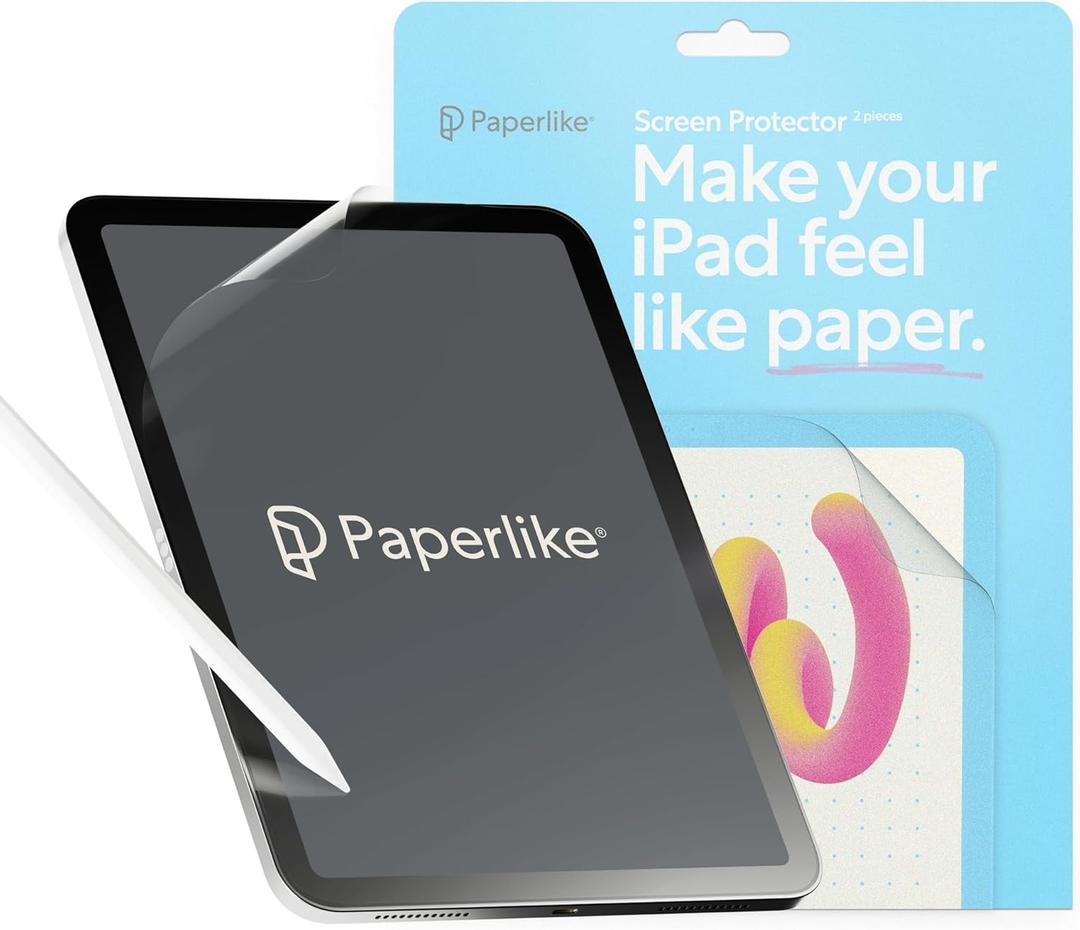 Paperlike 2.1 Screen Protector (2X) for iPad Pro 12.9" (2018/20/21/22) for an Authentic Paper-Feel