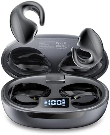 Open Clip-On Earbuds Powerful Sound