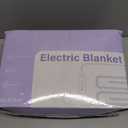 Heated Blanket Throw, Ultra Soft Flannel Electric Blanket, Consistent & Even Heating, Heated Throw with 8 Heat Levels 8-Hour Auto Off, Overheat Protection, Warm Gifts for Grandma (50"x60")